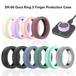 xDfind Cover in silicone per anello intelligente Oura Ring5, S, M