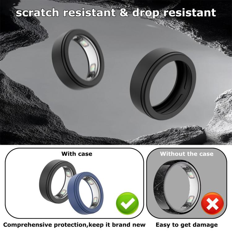 xDfind Cover in silicone per anello intelligente Oura Ring5, S, M