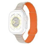 Cinturino per orologio magnetico in silicone xDfind con tre perline, For Apple Watch 42 / 44 / 45 / 46 / 49mm, For Apple Watch 38 / 40 / 41 / S11 42mm