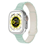 Cinturino per orologio magnetico in silicone xDfind con tre perline, For Apple Watch 42 / 44 / 45 / 46 / 49mm, For Apple Watch 38 / 40 / 41 / S11 42mm