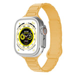 Cinturino per orologio magnetico in silicone xDfind con tre perline, For Apple Watch 42 / 44 / 45 / 46 / 49mm, For Apple Watch 38 / 40 / 41 / S11 42mm