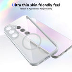 Custodia magnetica antiurto per telefono in policarbonato opaco effetto pelle., For Galaxy S25 FE / S26 FE 5G, For Galaxy S26+ 5G, For Galaxy S26 Ultra 5G, For Galaxy S26 5G, For Galaxy S24 / S25 5G, For Galaxy S25+ 5G, For Galaxy S25 Ultra 5G         ...