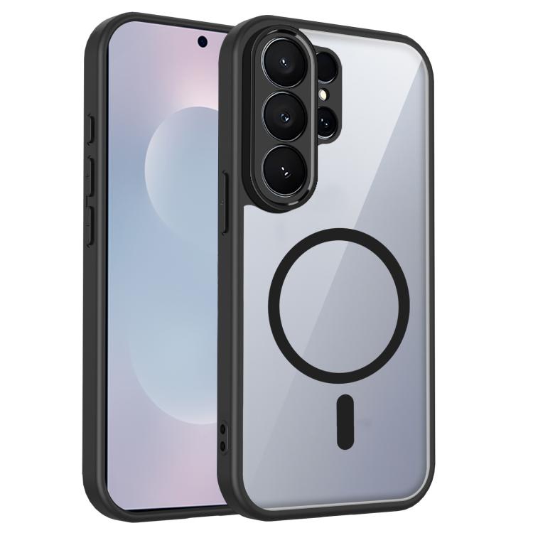 Custodia magnetica antiurto per telefono in policarbonato opaco effetto pelle., For Galaxy S25 FE / S26 FE 5G, For Galaxy S26+ 5G, For Galaxy S26 Ultra 5G, For Galaxy S26 5G, For Galaxy S24 / S25 5G, For Galaxy S25+ 5G, For Galaxy S25 Ultra 5G         ...