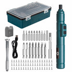 Avvitatore elettrico a doppia alimentazione a forma di penna, Only Screwdriver, 12 in 1, 88 in 1