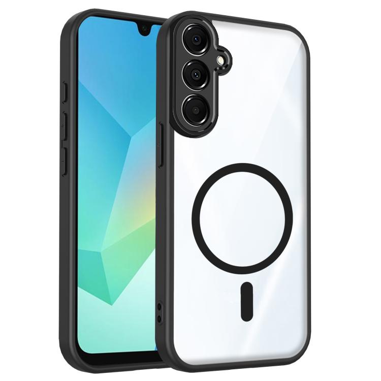 Custodia magnetica antiurto per telefono in policarbonato opaco effetto pelle., For Galaxy A17 4G / 5G / F17 / M17, For Galaxy A57 5G, For Galaxy A36 / A37 5G, For Galaxy A27 5G, For Galaxy A07 5G / F70e / M70e 5G, For Galaxy A06 4G / 5G               ...