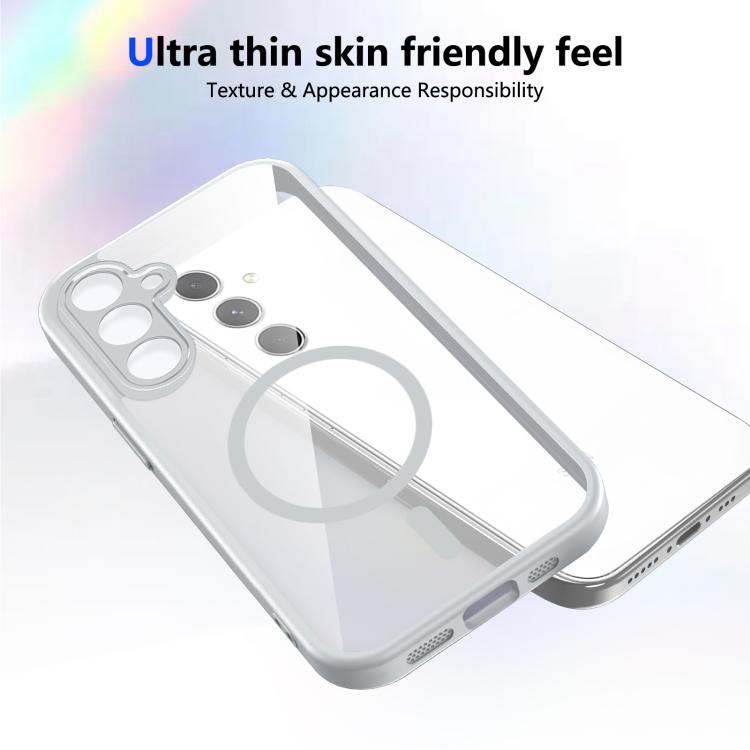 Custodia magnetica antiurto per telefono in policarbonato opaco effetto pelle., For Galaxy A34 5G, For Galaxy A54 5G