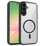 Custodia magnetica antiurto per telefono in policarbonato opaco effetto pelle., For Galaxy A17 4G / 5G / F17 / M17, For Galaxy A57 5G, For Galaxy A36 / A37 5G, For Galaxy A27 5G, For Galaxy A07 5G / F70e / M70e 5G, For Galaxy A06 4G / 5G               ...