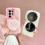 Custodia per telefono in peluche con ciondolo a forma di gatto con papillon 3D e cinturino., For Galaxy A57 5G, For Galaxy A37 5G, For Galaxy A17 5G / 4G, For Galaxy A56 5G, For Galaxy A26 5G, For Galaxy A36 5G, For Galaxy A16 5G / 4G                  ...