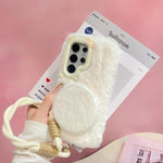 Custodia per telefono in peluche con ciondolo a forma di gatto con papillon 3D e cinturino., For Galaxy A57 5G, For Galaxy A37 5G, For Galaxy A17 5G / 4G, For Galaxy A56 5G, For Galaxy A26 5G, For Galaxy A36 5G, For Galaxy A16 5G / 4G                  ...