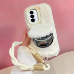 Custodia per telefono in peluche con ciondolo a forma di gatto con papillon 3D e cinturino., For Galaxy S26+ 5G, For Galaxy S26 Ultra 5G, For Galaxy S26 5G, For Galaxy S25+ 5G, For Galaxy S25 Ultra 5G, For Galaxy S24 Ultra 5G, For Galaxy S24+ 5G       ...