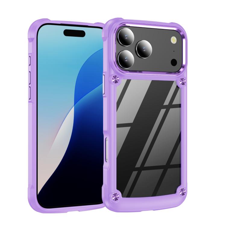 Custodia per telefono in TPU + PC con protezione per l'obiettivo., For iPhone 18 Pro, For iPhone 18 Pro Max