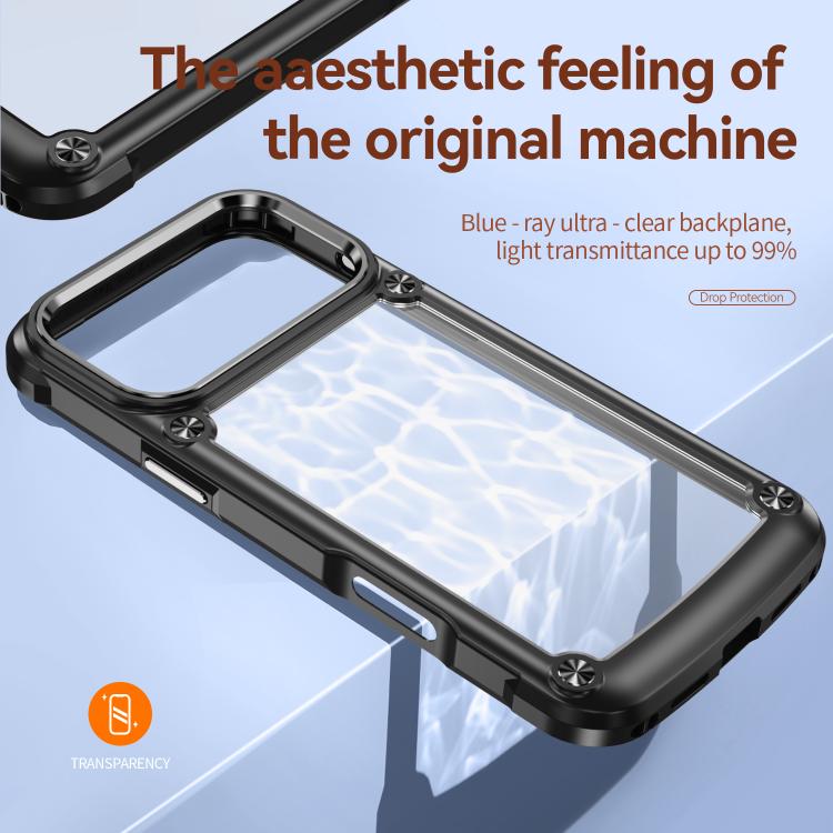 Custodia per telefono in TPU + PC con protezione per l'obiettivo., For iPhone 18 Pro, For iPhone 18 Pro Max