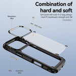 Custodia per telefono in TPU + PC con protezione per l'obiettivo., For iPhone 18 Pro, For iPhone 18 Pro Max