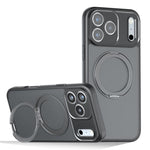 Custodia per telefono ibrida in PC e TPU con supporto magnetico Armor, For iPhone 18 Pro, For iPhone 18 Pro Max, For iPhone 17 Pro Max, For iPhone 17 Pro