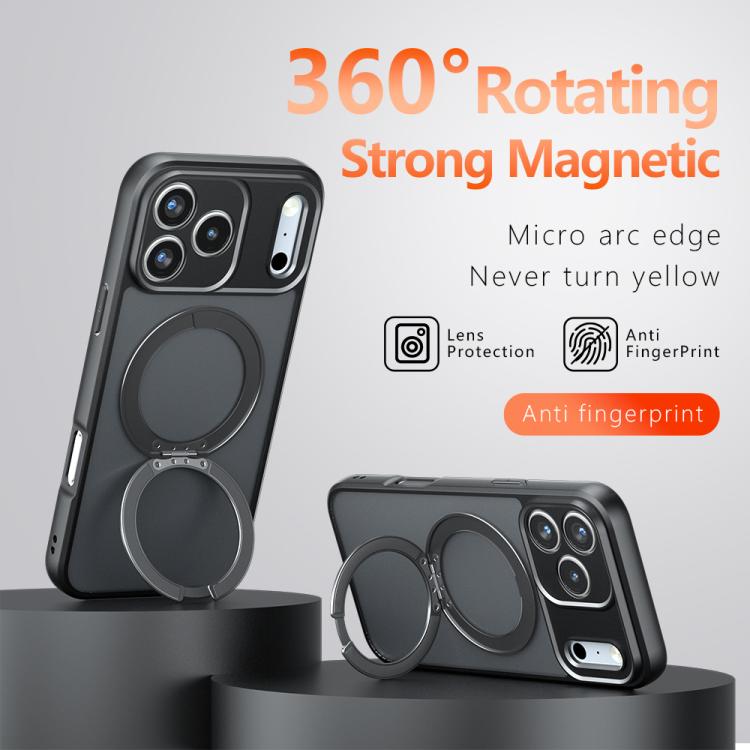 Custodia per telefono ibrida in PC e TPU con supporto magnetico Armor, For iPhone 18 Pro, For iPhone 18 Pro Max, For iPhone 17 Pro Max, For iPhone 17 Pro