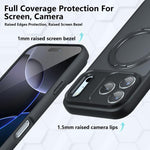 Custodia per telefono ibrida in PC e TPU con supporto magnetico Armor, For iPhone 18 Pro, For iPhone 18 Pro Max, For iPhone 17 Pro Max, For iPhone 17 Pro