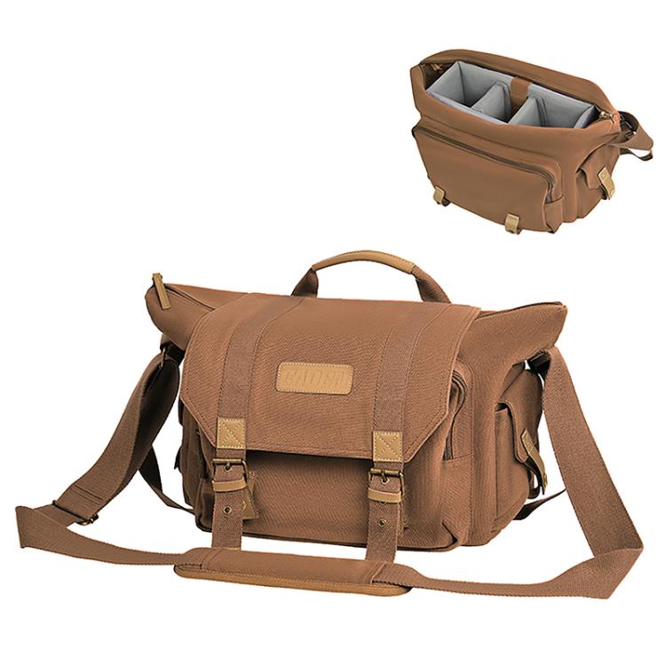 Borsa a tracolla in tela per obiettivo fotocamera DSLR CADeN, grande capacità, 33 x 29 x 12cm