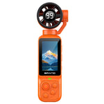 Videocamera tascabile LK-035 con stabilizzatore a ventola, schermo da 1,97 pollici, risoluzione HD 1080P, ideale per vlog., LK-035