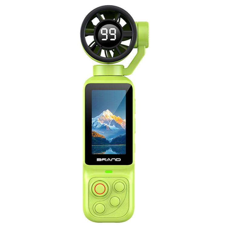 Videocamera tascabile LK-035 con stabilizzatore a ventola, schermo da 1,97 pollici, risoluzione HD 1080P, ideale per vlog.