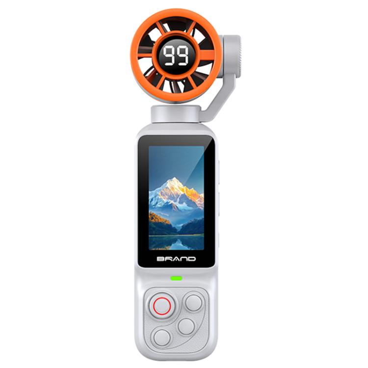 Videocamera tascabile LK-035 con stabilizzatore a ventola, schermo da 1,97 pollici, risoluzione HD 1080P, ideale per vlog.