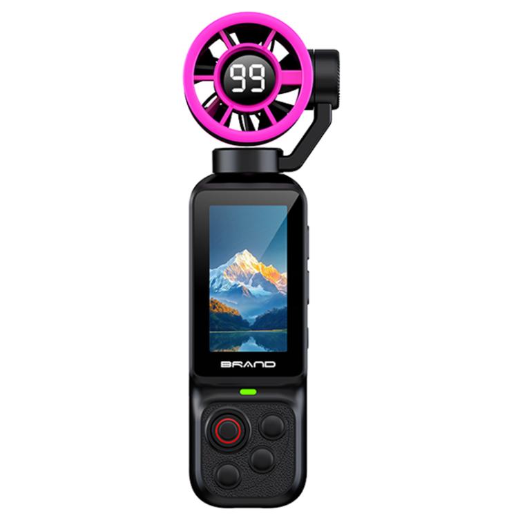 Videocamera tascabile LK-035 con stabilizzatore a ventola, schermo da 1,97 pollici, risoluzione HD 1080P, ideale per vlog.