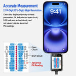 Tester per connettori Lightning e Type-C con display Smart HD OSS T9