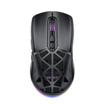 Mouse Yesido KB46 cablato, Bluetooth 2.4G, RGB, 3 modalità, ricaricabile