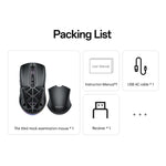 Mouse Yesido KB46 cablato, Bluetooth 2.4G, RGB, 3 modalità, ricaricabile