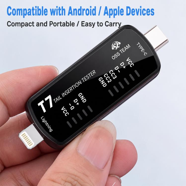 Tester per porte di ricarica intelligenti OSS, T6, T7