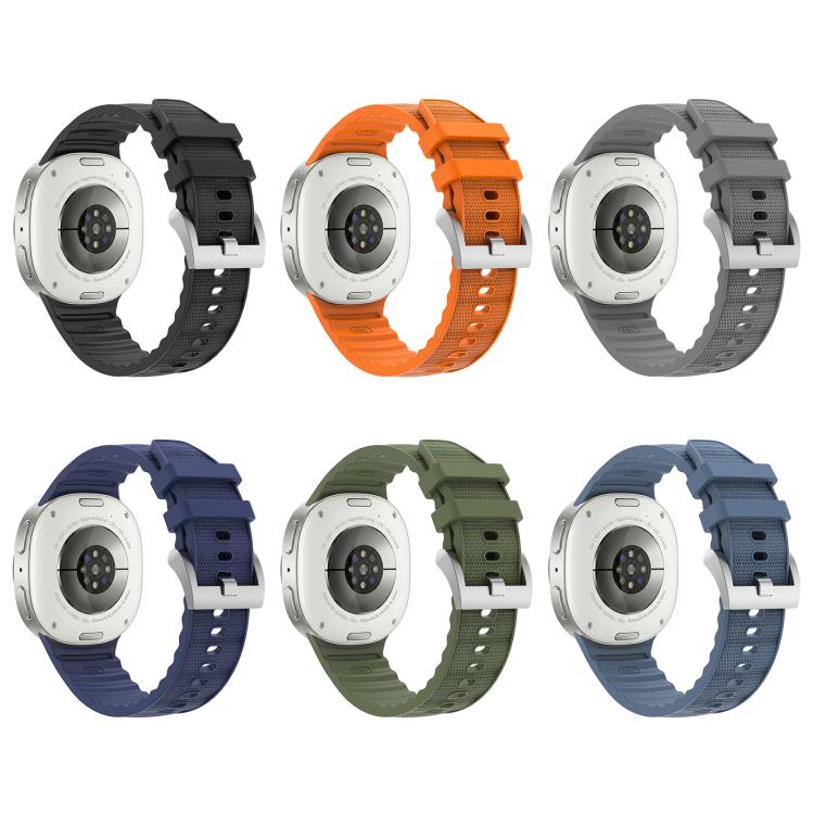 Cinturino per orologio sportivo funzionale in silicone a tinta unita., For Galaxy Watch9/8/9 Cassic/8 Cassic