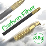 Manico per coltello 2UUL DA29 Vajra in fibra di carbonio