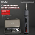 Set di avvitatori elettrici ricaricabili Kaisi D359 37 in 1