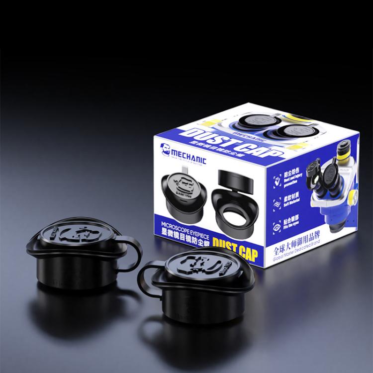 MECHANIC DFC Tappo antipolvere in morbido silicone per oculare del microscopio