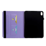 Custodia per tablet smart in ecopelle con motivo a farfalla in rilievo, girevole., For iPad 2025 / 2022, For iPad mini 2024 / mini 6, For iPad Air 2026 / 2025 / 2024, For iPad 10.2 2021 / 10.5 2019