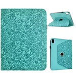 Custodia per tablet smart in ecopelle con motivo a farfalla in rilievo, girevole., For iPad 2025 / 2022, For iPad mini 2024 / mini 6, For iPad Air 2026 / 2025 / 2024, For iPad 10.2 2021 / 10.5 2019