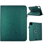 Custodia per tablet smart in ecopelle con motivo a farfalla in rilievo, girevole., For iPad 2025 / 2022, For iPad mini 2024 / mini 6, For iPad Air 2026 / 2025 / 2024, For iPad 10.2 2021 / 10.5 2019