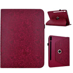 Custodia per tablet smart in ecopelle con motivo a farfalla in rilievo, girevole., For Galaxy Tab S12+, For Galaxy Tab A11+ / A9+, For Galaxy Tab S11, For Galaxy Tab S10 FE+