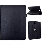 Custodia per tablet smart in ecopelle con motivo a farfalla in rilievo, girevole., For Galaxy Tab A7 2020 / T500, For Galaxy Tab S5e 10.5 / T720, For Galaxy Tab A 10.5 / T590, For Galaxy Tab A 10.1 2016 / T580