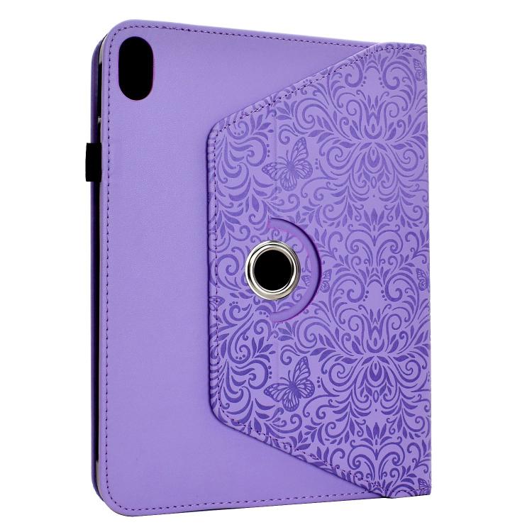 Custodia per tablet smart in ecopelle con motivo a farfalla in rilievo, girevole., For Galaxy Tab S12+, For Galaxy Tab A11+ / A9+, For Galaxy Tab S11, For Galaxy Tab S10 FE+