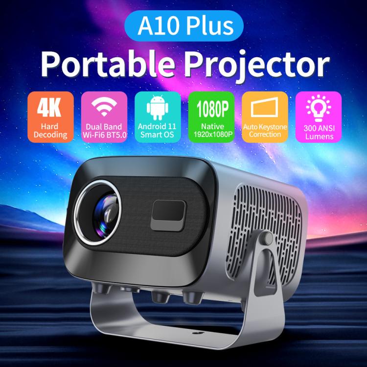 Videoproiettore HD wireless con rotazione a 360° e WiFi