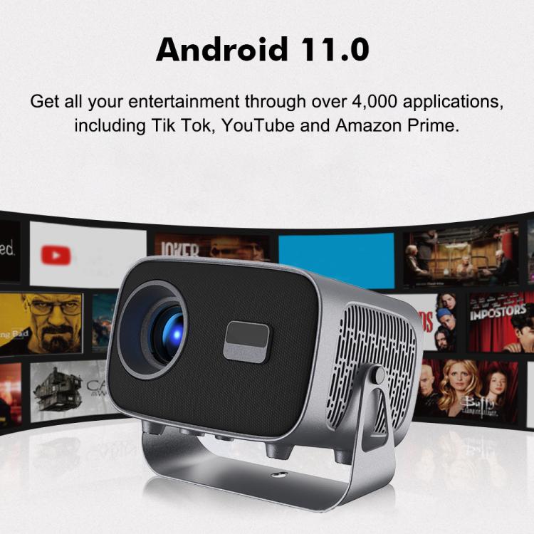 Videoproiettore HD wireless con rotazione a 360° e WiFi