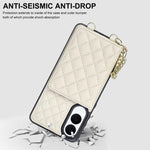 Portafoglio romboidale con custodia magnetica per telefono, tracolla e cinturino da polso, For Galaxy S25 Edge 5G, For Galaxy S25 5G, For Galaxy S25+ 5G, For Galaxy S25 Ultra 5G