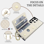 Portafoglio romboidale con custodia magnetica per telefono, tracolla e cinturino da polso, For Galaxy S22 Ultra 5G, For Galaxy S22+ 5G, For Galaxy S22 5G, For Galaxy Note20 Ultra