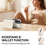 Portafoglio romboidale con custodia magnetica per telefono, tracolla e cinturino da polso, For Galaxy Note20