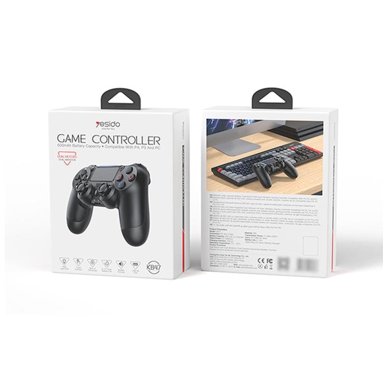 Controller di gioco wireless Yesido KB47 per PS4/PS3