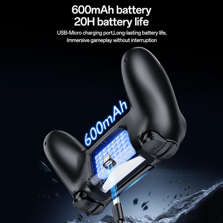 Controller di gioco wireless Yesido KB47 per PS4/PS3