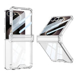 Custodia per telefono antiurto con cerniera airbag integrata GKK, For Galaxy Z Flip8 5G