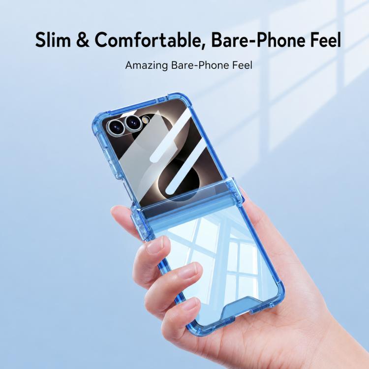 Custodia per telefono antiurto con cerniera airbag integrata GKK, For Galaxy Z Flip8 5G
