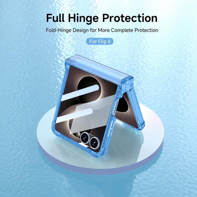 Custodia per telefono antiurto con cerniera airbag integrata GKK, For Galaxy Z Flip8 5G