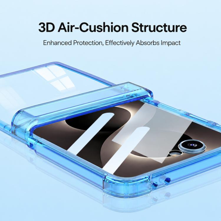 Custodia per telefono antiurto con cerniera airbag integrata GKK, For Galaxy Z Flip8 5G